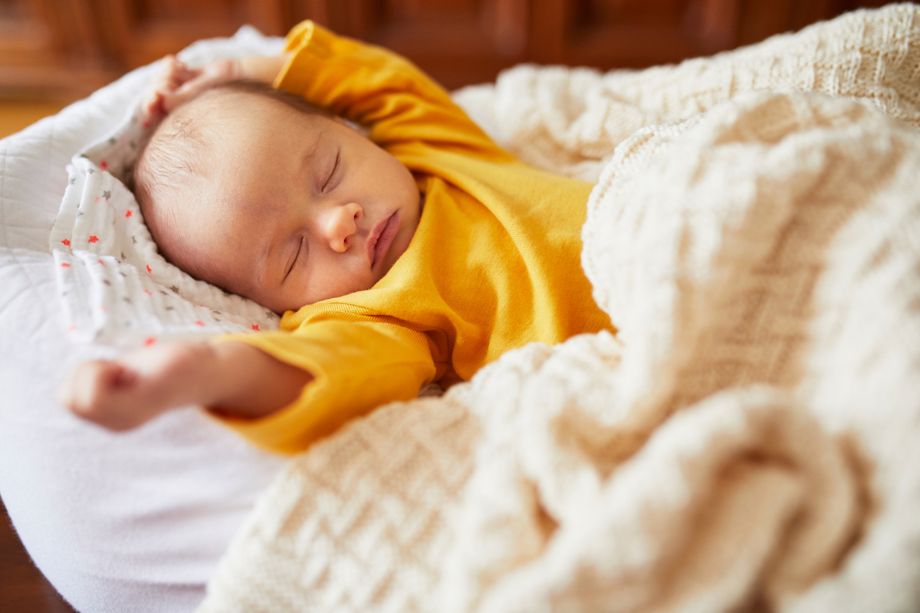 Newborn Baby Sleeping 