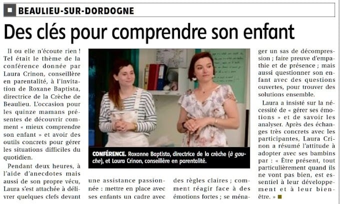 BEAULIEU SUR DORDOGNE LAURA CRINON